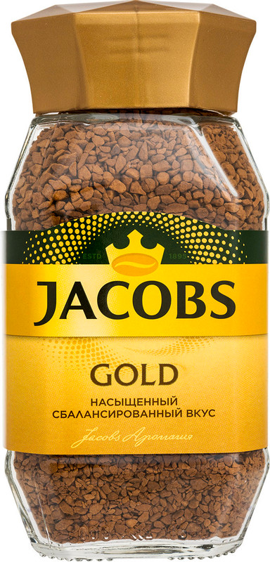 Кофе Jacobs Monarch Gold натуральный растворимый сублимированный, 95г — фото 4
