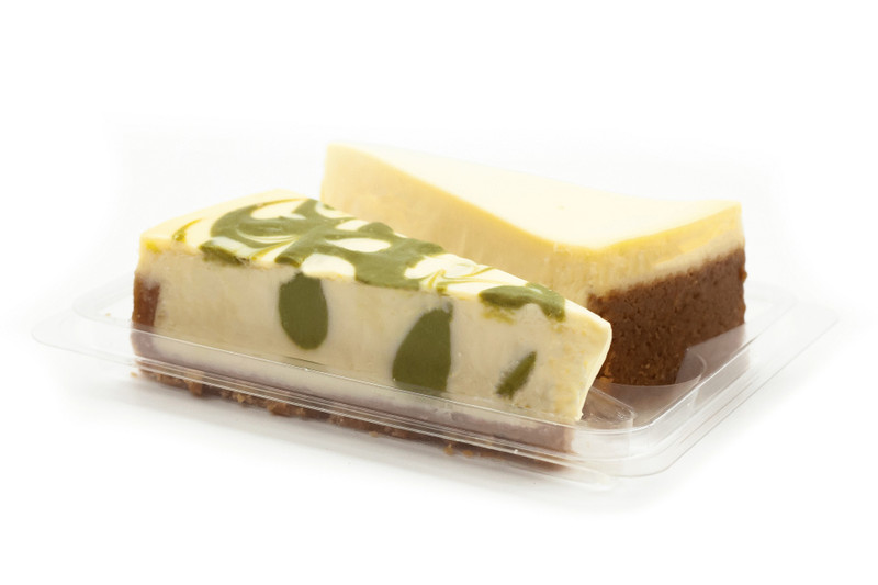 Чизкейк Cheesecake CLub Дуэт Сливочный и Зелёный чай Матча замороженный, 200г — фото 1