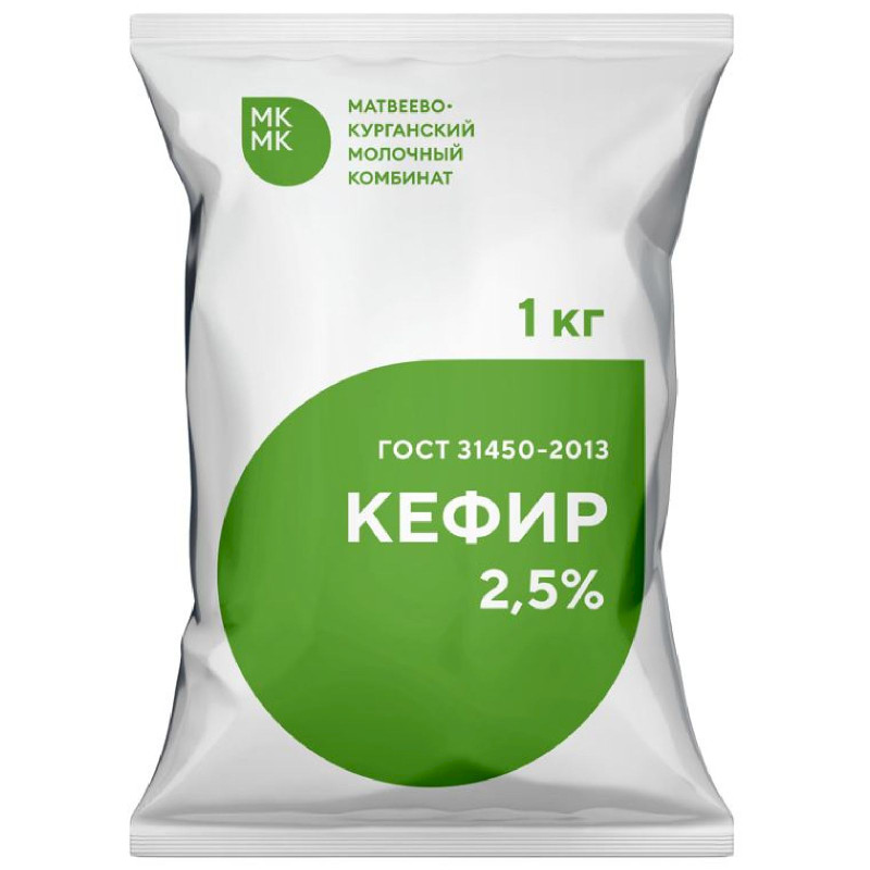 Кефир МКМК 2.5%, 1л