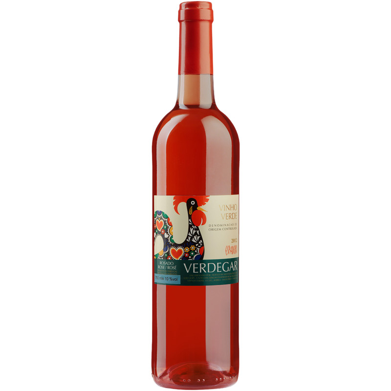 Вино Verdegar Эспадейру Винью Верде розовое полусухое 11%, 750мл