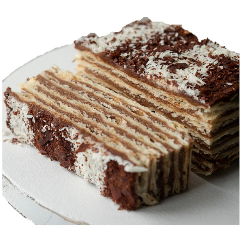 Торт Север-Метрополь Микадо с шоколадом и грецкими орехами, 250г — фото 2