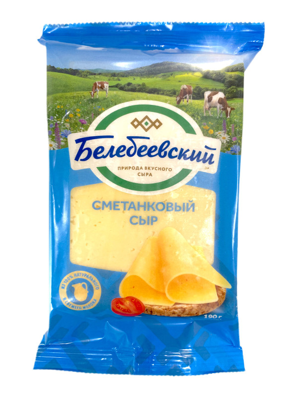 Сыр Белебеевский Сметанковый 50%, 190г