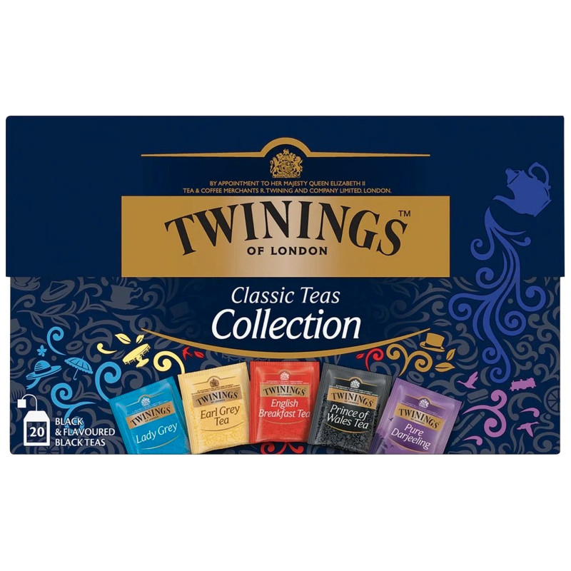 Чай Twinings Классическая коллекция ассорти, 20шт — фото 1