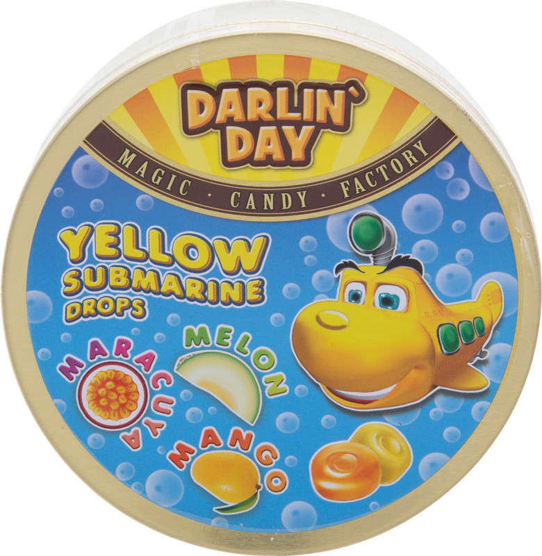 Леденцы Darlin’ Day Yellow Submarine манго-маракуйя-дыня, 180г