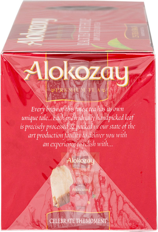 Чай Alokozay чёрный с чабрецом в пакетиках, 25х2г — фото 3