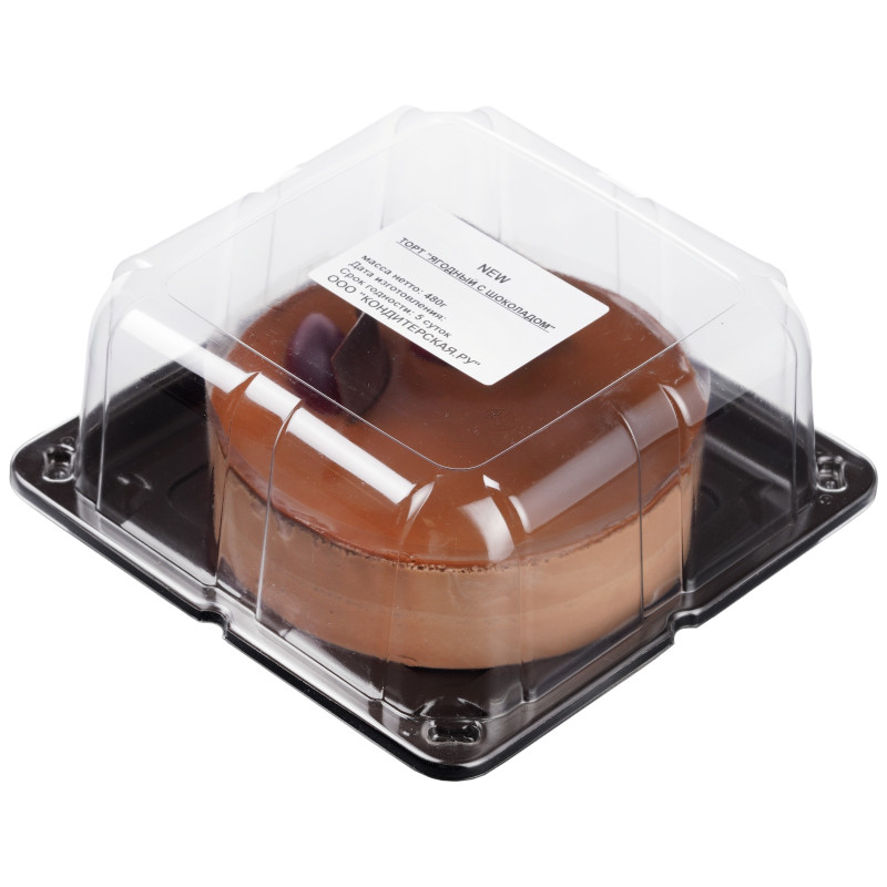 Торт Ягодный с Шоколадом муссовый, 480г — фото 3