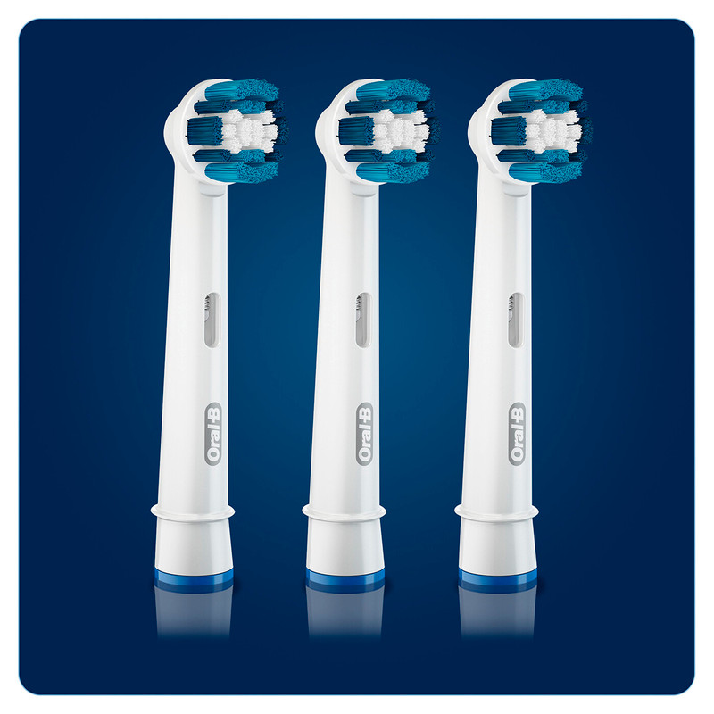 Сменные насадки для электрических зубных щеток Oral-B Precision Clean для эффективной чистки, 3шт — фото 1