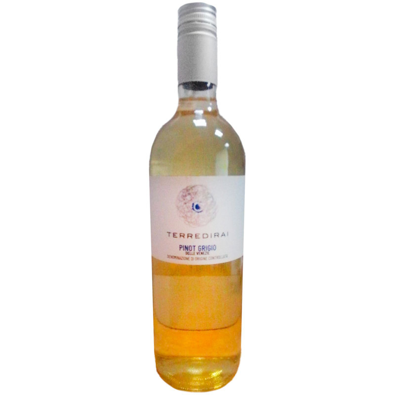 Вино Terre di Rai Pinot Grigio Delle Veneto сухое белое 12.5%, 750мл