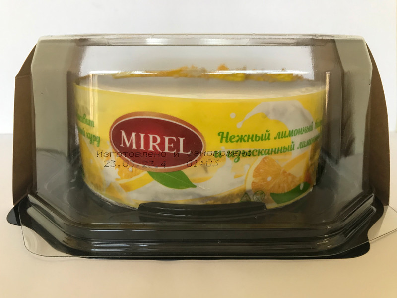 Торт Mirel Лимонный Фреш, 600г — фото 6