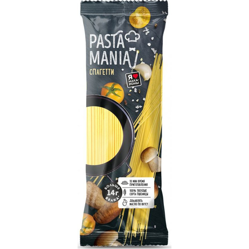 Спагетти PastaMania группа А высший сорт, 430г