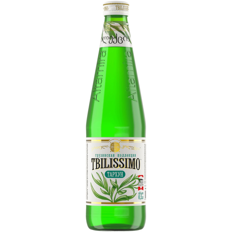 Напиток газированный Тбиллиссимо Тархун безалкогольный, 500мл