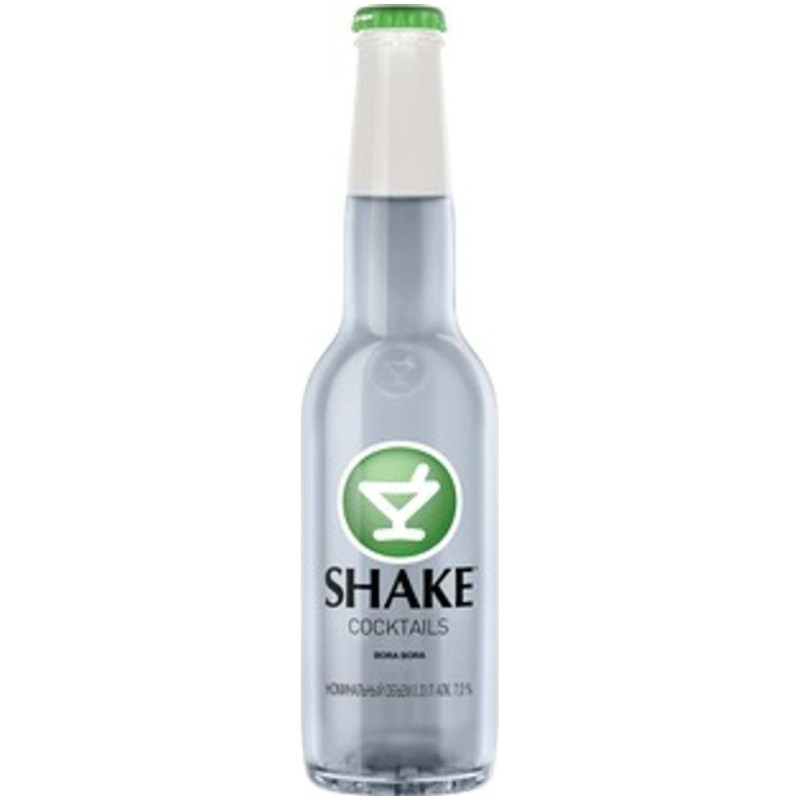Напиток Shake Cocktails Бора-Бора Исландия газированный 7%, 330мл — фото 1