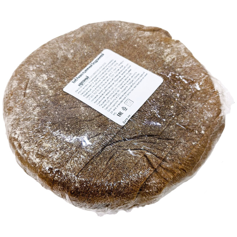 Хлеб Лавка-Булка Ржано-пшеничный бездрожжевой нарезанный, 500г — фото 1
