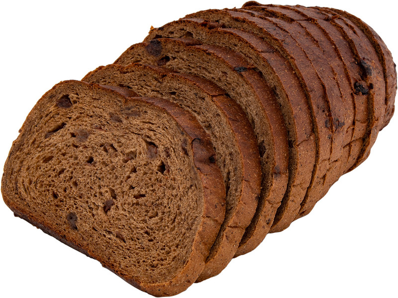 Хлеб Аладушкин Затея заварной с солодом и изюмом нарезка, 350г — фото 1