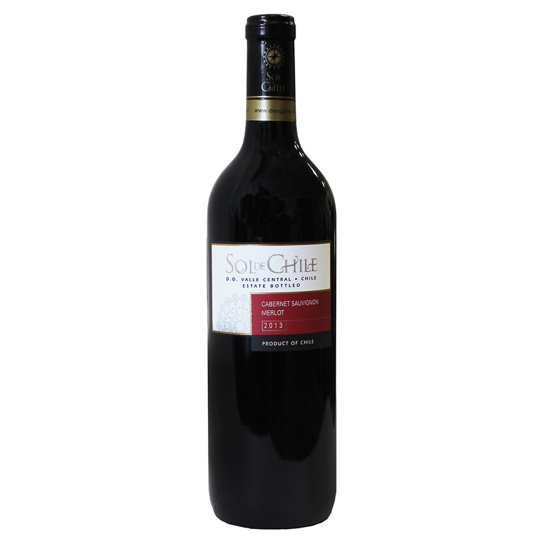 Вино Sol de Chile Sauvignon Blanc белое сухое 12.5%, 750мл