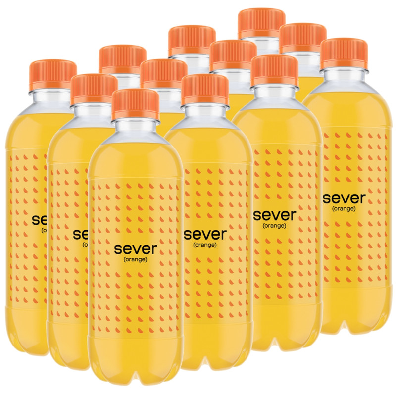 Напиток безалкогольный Sever Апельсин сильногазированный, 500мл — фото 1