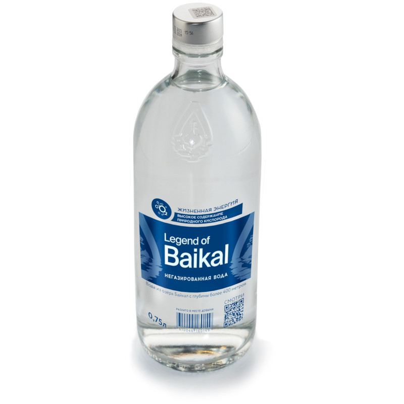 Вода Legend of Baikal природная питьевая негазированная, 750мл — фото 1