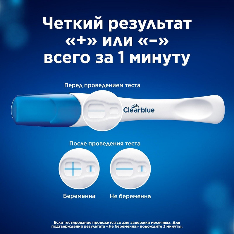 Тест Clearblue Plus на беременность