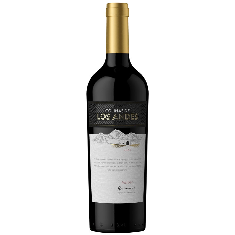 Вино Colinas de Los Andes Malbec сортовое красное сухое, 750мл