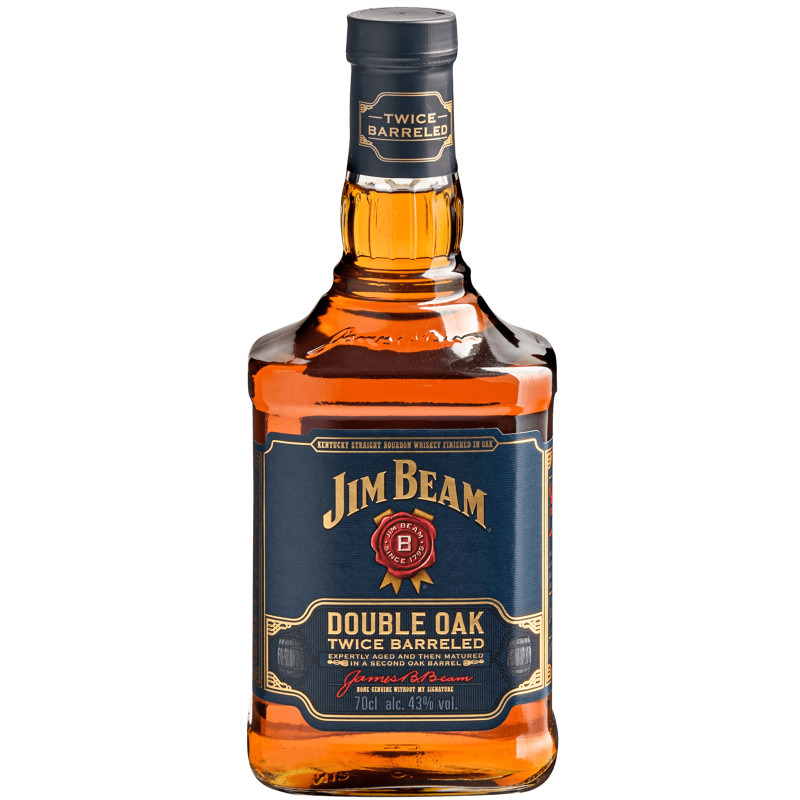 Виски Jim Beam Double Oak 35%, 700мл
