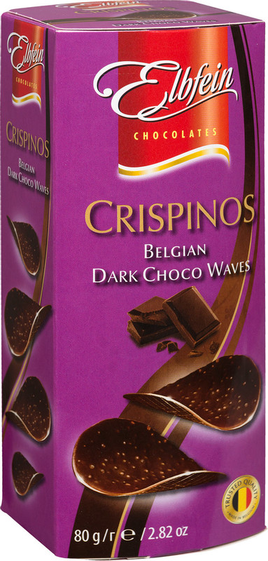 Шоколад горький Elbfein Crispinos, 80г