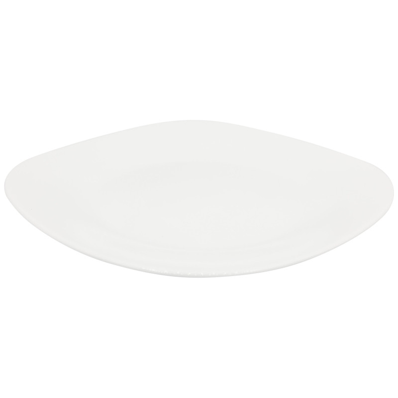 Набор тарелок Каре обеденных белых, 6x270мм — фото 1