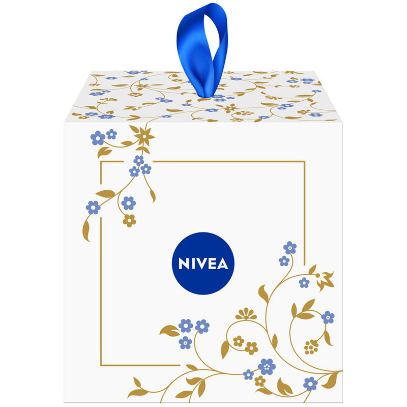 Подарочный набор Nivea Крем-мыло Увлажнение и забота Soft с увлажняющим миндальным маслом + Крем интенсивный увлажняющий
