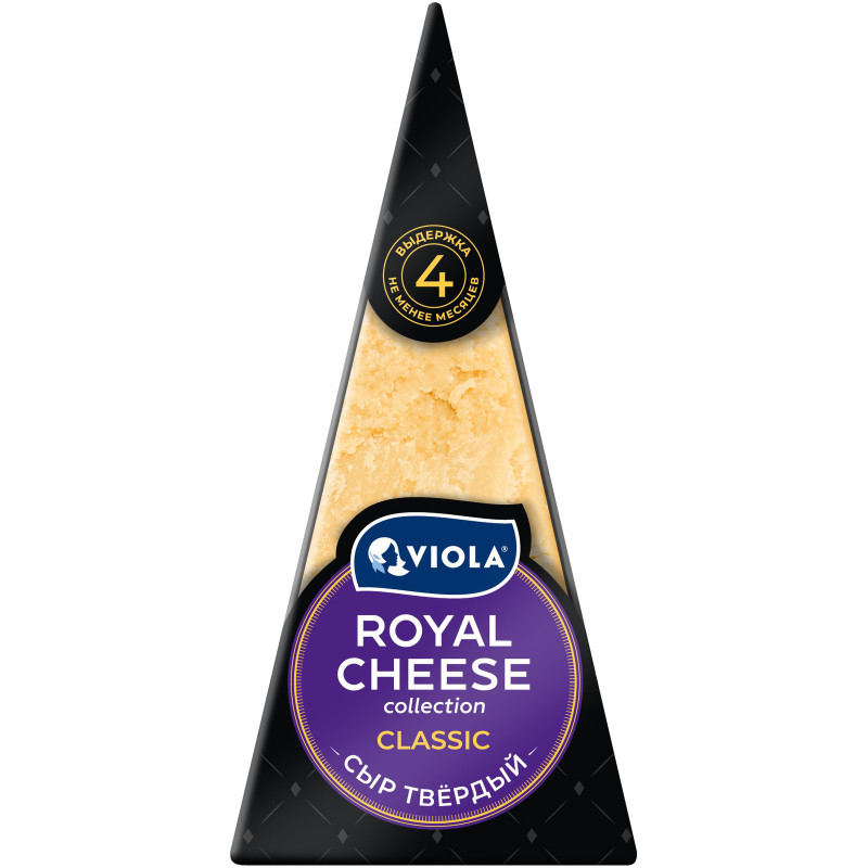 Сыр Viola Royal cheese collection Classic твердый 40%, 200г — фото 1