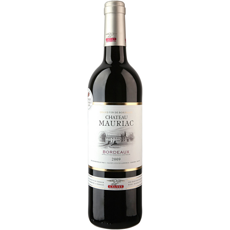 Вино Chateau Mauriac красное сухое, 750мл