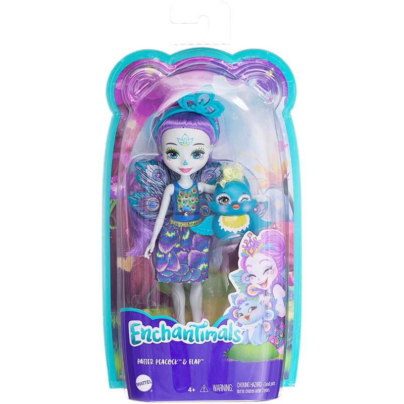 Игрушка Mattel Enchantimals Кукла и фигурка DVH87 — фото 1