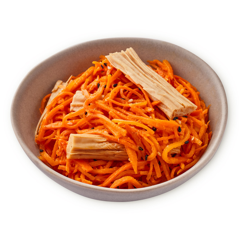 Салат из спаржи с морковью по-корейски Шеф Перекрёсток, 150г — фото 2