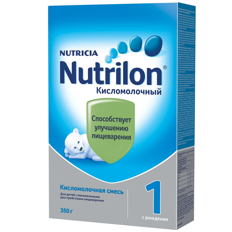 Смесь Nutrilon 1 кисломолочная сухая с раннего возраста, 350г — фото 1