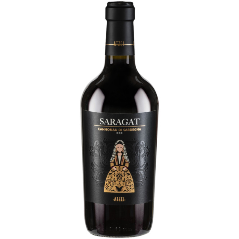 Вино Atzei Saragat Cannonau di Sardegna DOC красное сухое 13.5%, 750мл