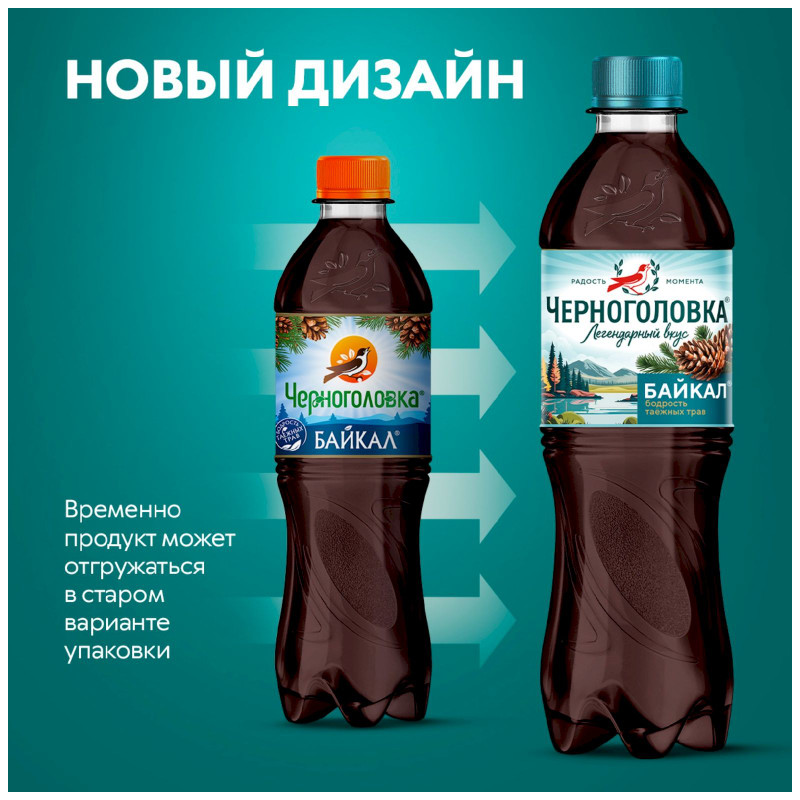 Лимонад Напитки из Черноголовки Байкал, 500мл — фото 2