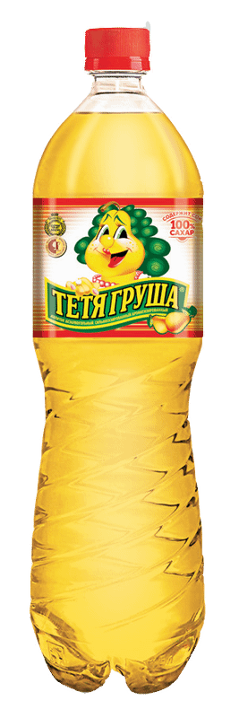 Напиток безалкогольный Елисеевские лимонады Тётя Груша газированный, 1.5л