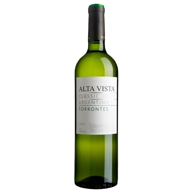 Вино Alta Vista Классик Торонтес белое сухое 14%, 750мл