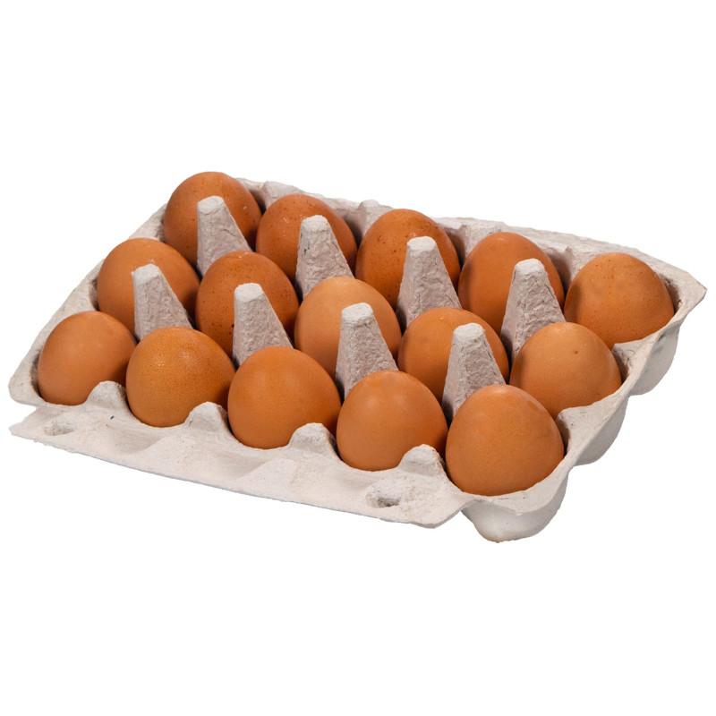 Яйцо куриное пищевое столовое С1 Маркет Перекрёсток, 15шт — фото 3