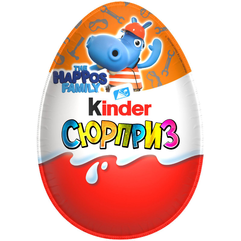 Яйцо Kinder Сюрприз из молочного шоколада с игрушкой ApplayDu, 20г — фото 1