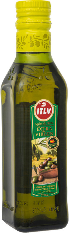 Масло оливковое ITLV Extra Virgin, 250мл — фото 1