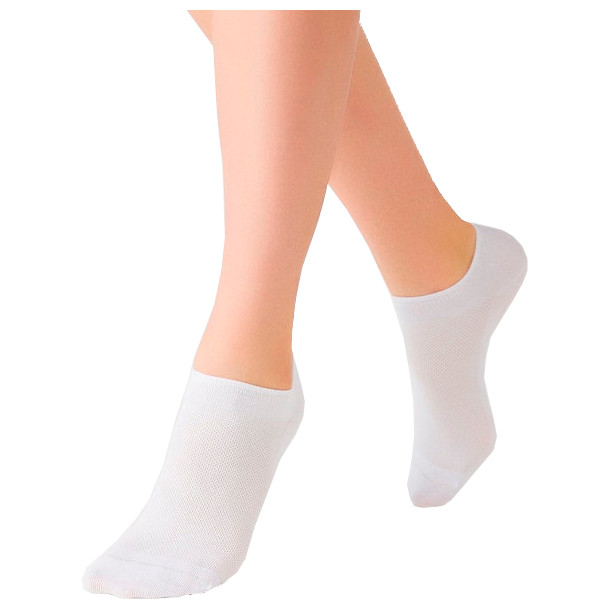 Носки женские Minimi Mini Cotone белые укороченные р.35-38 — фото 1