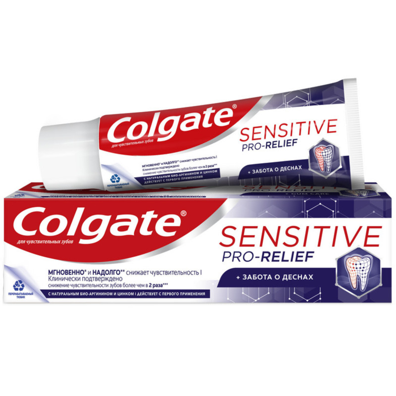 Зубная паста Colgate Sensitive Pro-Relief восстановление и контроль, 75мл