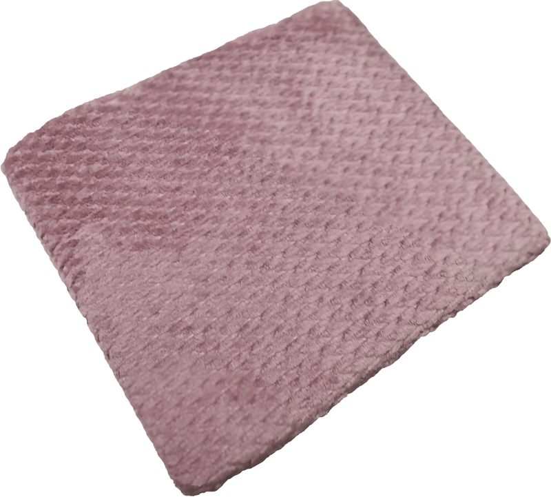 Плед Belezza Valira микрофибра шоколадно-розовый, 140х200см — фото 1