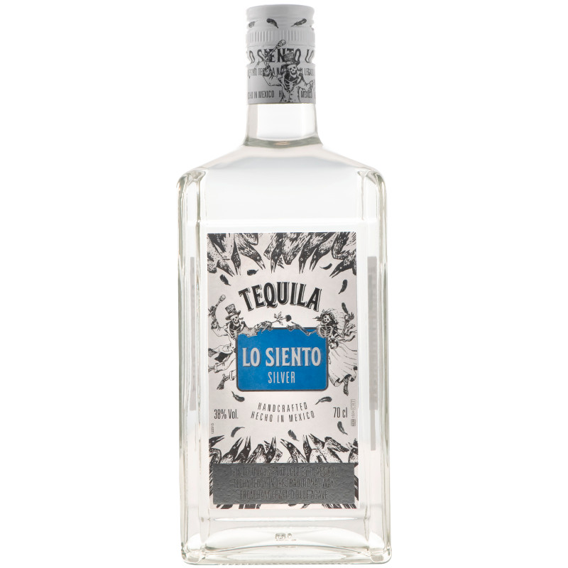 Напиток спиртной Tequila Lo Siento Silver 38%, 700мл