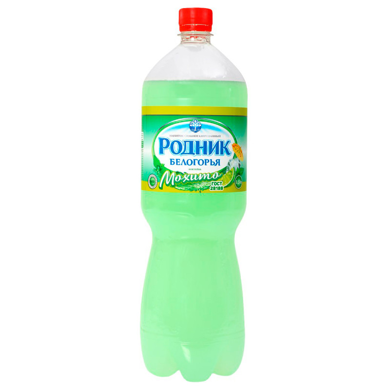 Напиток безалкогольный Родник Белогорья Мохито сильногазированный, 1.5л