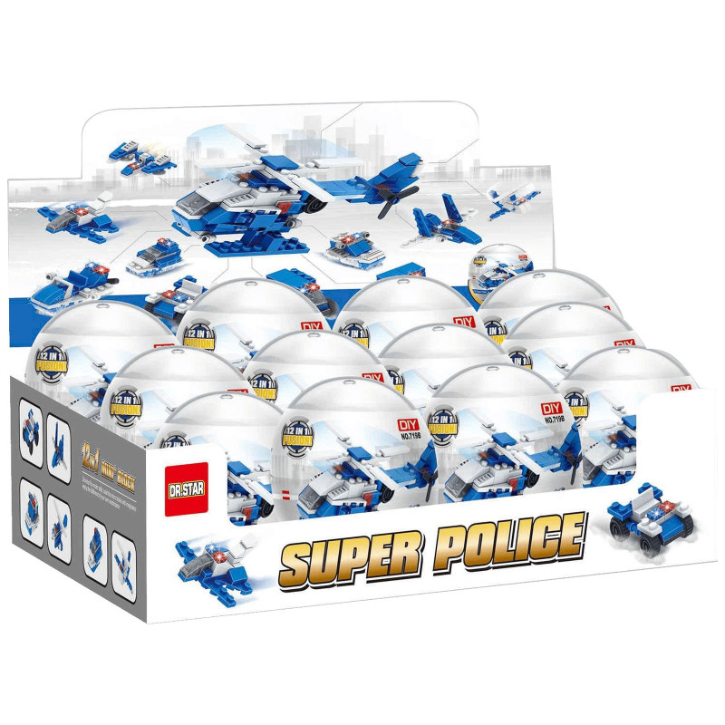 Игрушка Супер Полиция мини конструктор TL221009098 — фото 2