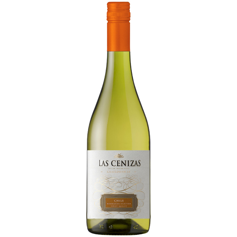Вино Las Cenizas Chardonnay белое сухое 12.5%, 750мл