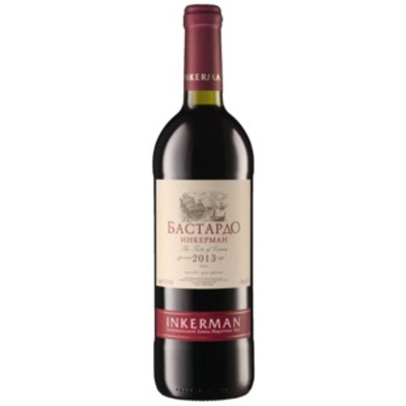 Вино Inkerman Бастардо красное сухое 9.5-13%, 750мл