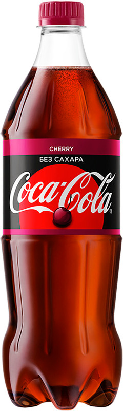 Напиток безалкогольный Coca-Cola Черри газированный, 900мл — фото 3