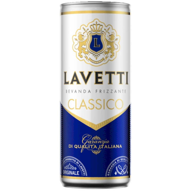 Напиток Lavetti Bevanda Frizzante виноградосодержащий газированный сладкий, 250мл