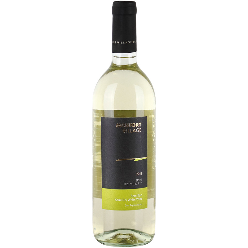 Вино Monfort Village Semillon белое полусухое 11%, 750мл